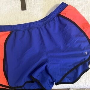 🎉2/$10 Athletic Works Blue and Orange Running Shorts